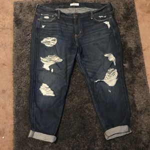 Hollister Distressed Boyfriend Jeans